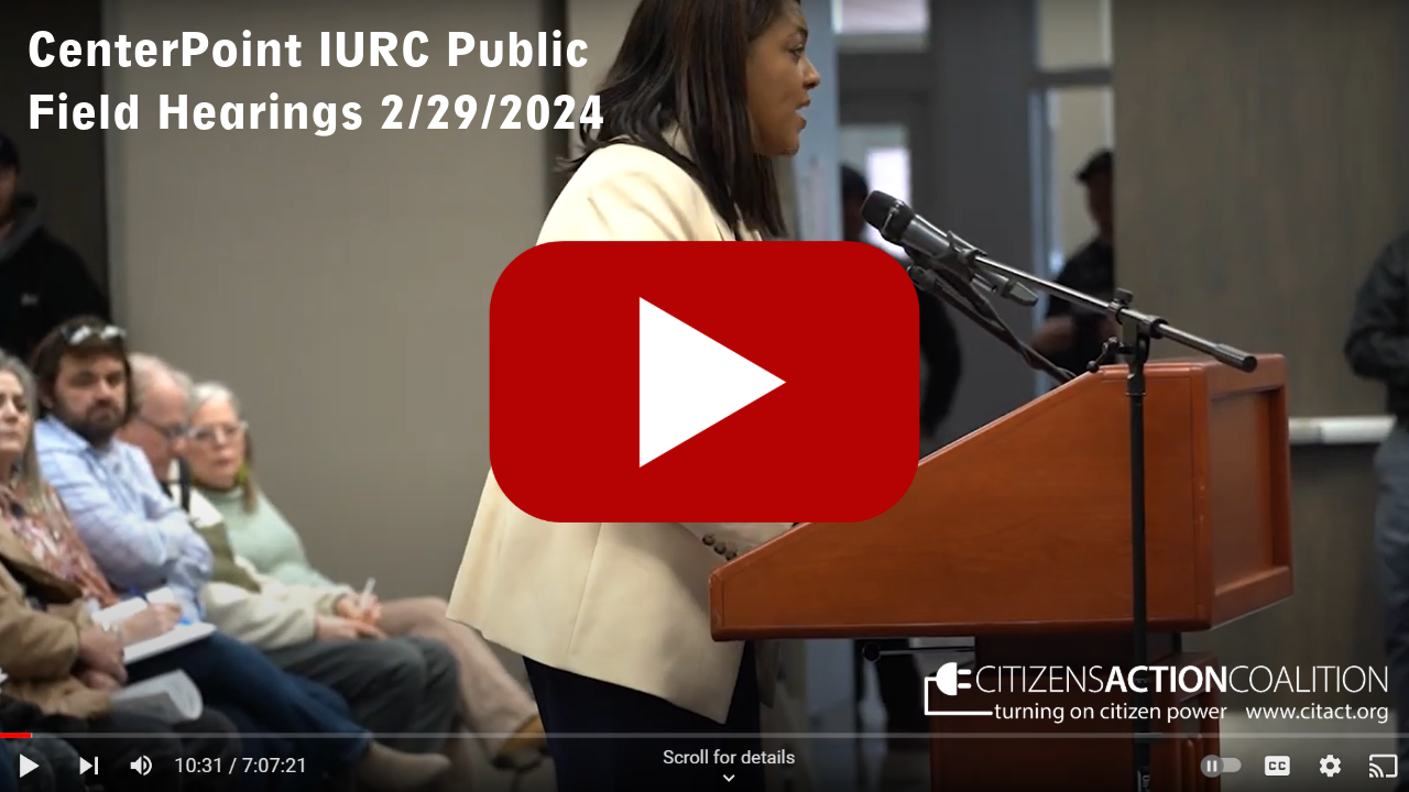 Click here to watch the video from the public field hearings on YouTube.