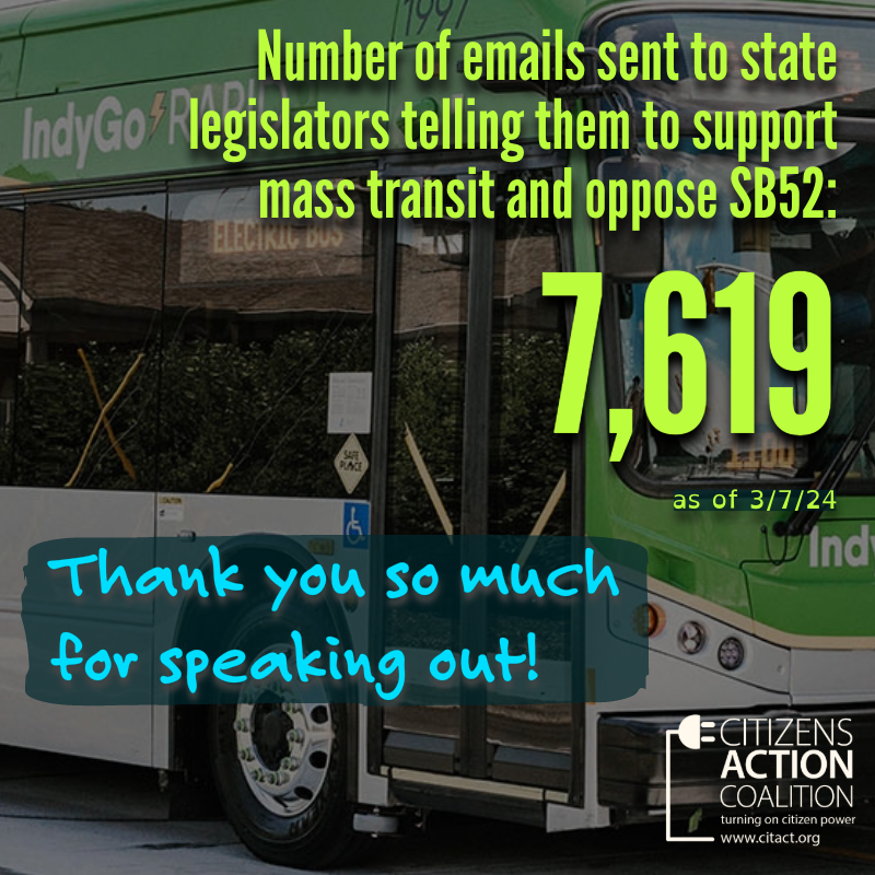 7,619 emails were sent to Indiana state legislators telling them to oppose SB52 as of 3-14-24.